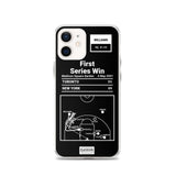 Greatest Raptors Plays iPhone Case: First Series Win (2001)