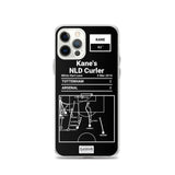 Greatest Tottenham Hotspur Plays iPhone Case: Kane's NLD Curler (2018)