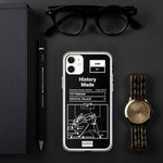 Greatest Tottenham Plays iPhone  Case: History Made (2019)