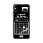 Greatest USC Football Plays iPhone Case: Game of the Century (1967)
