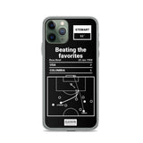 Greatest USMNT Plays iPhone Case: Beating the favorites (1994)