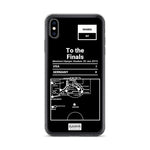 Greatest USWNT Plays iPhone Case: To the Finals (2015)