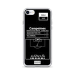Greatest Villarreal Plays iPhone Case: Campeónes (2021)