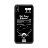 Greatest Nationals Plays iPhone Case: He's Done It Again! (2019)