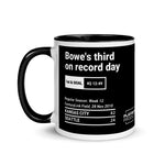 Greatest Chiefs Plays Mug: Bowe's third on record day (2010)
