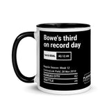 Greatest Chiefs Plays Mug: Bowe's third on record day (2010)