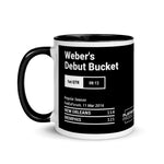 Greatest Grizzlies Plays Mug: Weber's Debut Bucket (2016)