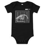Philadelphia Eagles Greatest Plays Baby Bodysuit: Miracle at New Meadowlands II (2010)