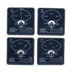 Champion Astros 2022 Plays: Leatherette Coasters (Set of 4)