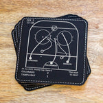 Champion Avalanche 2022 Plays: Leatherette Coasters (Set of 4)