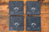 Champion Astros 2022 Plays: Slate Coasters (Set of 4)