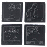Greatest Real Madrid Modern Plays: Slate Coasters (Set of 4)