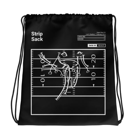 Greatest Broncos Plays Drawstring Bag: Strip Sack (2016)