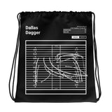 Greatest Packers Plays Drawstring Bag: Dallas Dagger (2017)