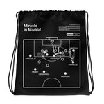 Greatest Real Madrid Plays Drawstring Bag: Miracle in Madrid (2022)
