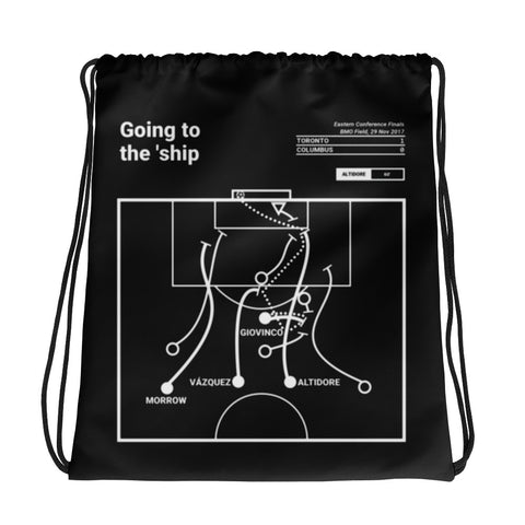 Greatest Toronto FC Plays Drawstring Bag: Going to the 'ship (2017)