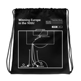 Greatest West Ham United Plays Drawstring Bag: Winning Europe in the 90th! (2023)