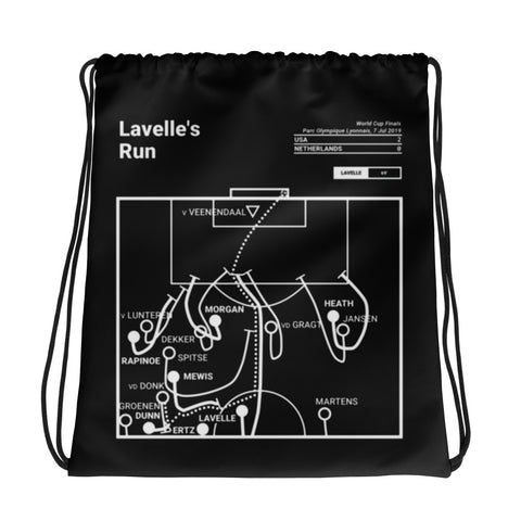Greatest USWNT Plays Drawstring Bag: Lavelle's Run (2019)