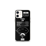 Greatest Red Sox Plays iPhone Case: Fisk's HR (1975)