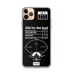 Greatest Astros Plays iPhone Case: 450 for the lead (2022)