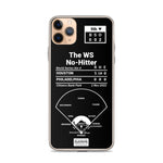 Greatest Astros Plays iPhone Case: The WS No-Hitter (2022)