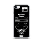Greatest Astros Plays iPhone Case: Yord and Savior (2022)