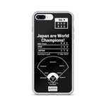 Greatest Japan Plays iPhone Case: Japan are World Champions! (2023)