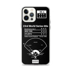 New York Yankees Greatest Plays iPhone Case: 23rd World Series title (1996)