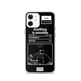 Greatest Celtics Plays iPhone Case: Anything is possible (2008)