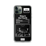 Greatest Celtics Plays iPhone Case: King in the Fourth (2017)