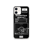Greatest Celtics Plays iPhone Case: Shouldn't have given us 1 (2023)