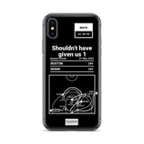 Greatest Celtics Plays iPhone Case: Shouldn't have given us 1 (2023)