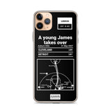 Greatest Cavaliers Plays iPhone Case: A young James takes over (2007)