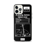 Greatest Cavaliers Plays iPhone Case: A young James takes over (2007)