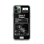 Greatest Lakers Plays iPhone Case: Game 4 Dagger (2020)
