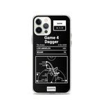 Greatest Lakers Plays iPhone Case: Game 4 Dagger (2020)