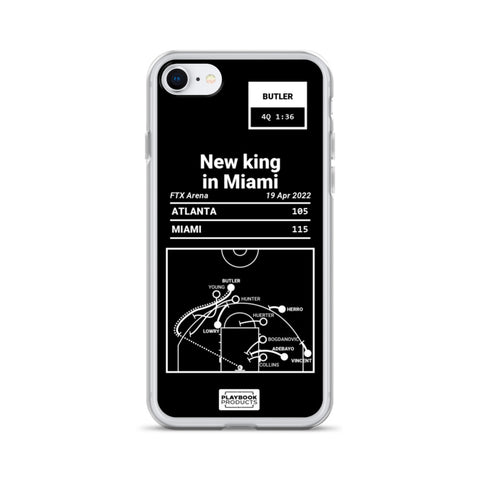 Greatest Heat Plays iPhone Case: New king in Miami (2022)
