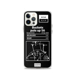 Greatest Heat Plays iPhone Case: Buckets puts up 56 (2023)