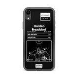 Oddest Bucks Plays iPhone Case: Harden Headshot (2019)
