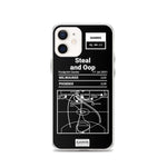 Greatest Bucks Plays iPhone Case: Steal and Oop (2021)