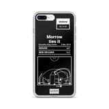 Greatest Pelicans Plays iPhone Case: Morrow ties it (2014)