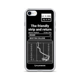Greatest Miami Football Plays iPhone Case: The friendly strip and return (2001)