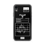 Greatest Bengals Plays iPhone Case: Playoff W (2022)