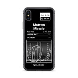 Greatest Packers Plays iPhone Case: Motown Miracle (2015)