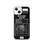 Greatest Chiefs Plays iPhone Case: Bad ankle and all! (2023)