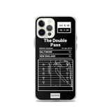 Greatest Patriots Plays iPhone Case: The Double Pass (2015)