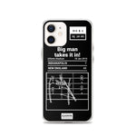 Greatest Patriots Plays iPhone Case: Big man takes it in! (2015)