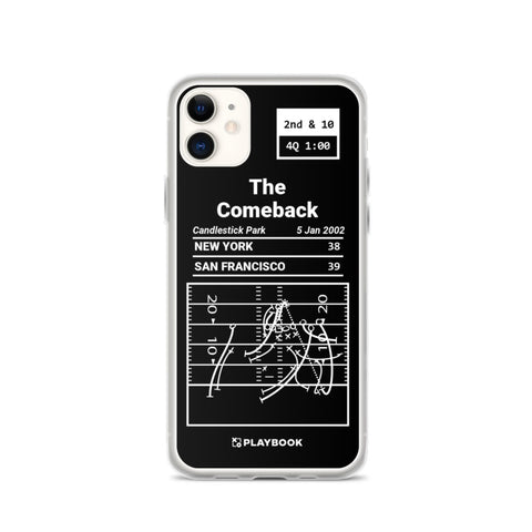 Greatest 49ers Plays iPhone Case: The Comeback (2002)