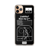 Greatest Avalanche Plays iPhone Case: Liability? Kiss my a** (2022)