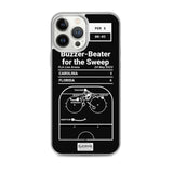 Greatest Panthers Plays iPhone Case: Buzzer-Beater for the Sweep (2023)